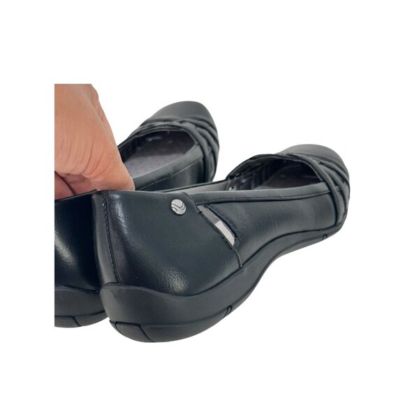 LifeStride Womens Black Slip On Flats Size 10M- Lightweight & Comfortable Design - Picture 6 of 12